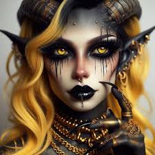 Toss a coin to a tiefling ~ Commission for Anna Ryngwelska