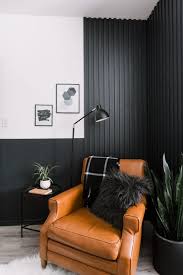 Vertical wood panel accent wall. How To Make A Diy Wood Slat Accent Wall Love Create Celebrate
