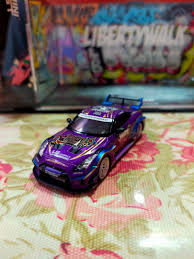 Mini GT LBWK Nissan Skyline GTR R35 Kuma Lot, Hobbies & Toys, Toys & Games  on Carousell