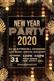 Event Flyer Videos New Year Flyer In 2020 Event Flyer New Years Poster Flyer