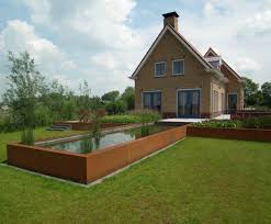Image Result For Corten Steel Modern Wasserspiel Garten Vorgarten Design Garten Terrasse