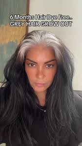 Thank you for watching.. follow my grey hair grow out journey.. I love my  hair a little more each day.. #greyhair #greys #greyhairdontcare  #greyhairtransition #greyhairgrowout #silversister ...
