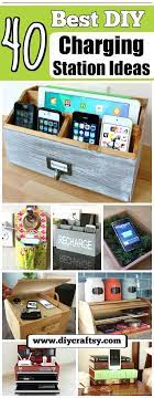 40 Best Diy Charging Station Ideas Easy Simple Unique Diy Crafts Ladestation Leichte Diy Bastelei Heimwerkerprojekte