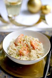 Crevettes Au Gingembre Et Risotto Au Lait De Coco Recette Recettes De Cuisine Recette Risotto Crevette Repas Original Facile