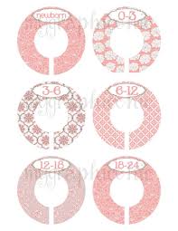 Sold and shipped by decorative gifts. Custom Baby Closet Dividers Pink White Dots Baby Shower Gift Closet Organizer Assembled Baby Girl Gift Home Living Storage Organization Delage Com Br
