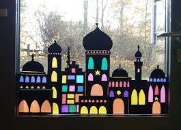 waldorf fenster advent ramadan decorations ramadan crafts ramadan kids