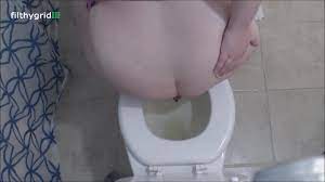 Toilet poop porn