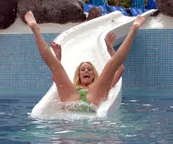 Nip Slip At Water Parks Water Slides - Mega Porn Pics