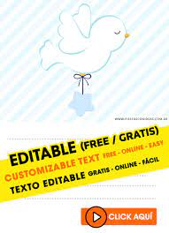 Maybe you would like to learn more about one of these? 40 Invitaciones De Bautismo Gratis Free Para Editar Imprimir O Enviar Por Whatsapp Invitaciones Editables Gratis