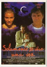 The movie was filmed in 1996, but the interiors don't look as dated as you'd expect. Postcard Of Head Above Water Cameron Diaz Movie Spanish Topics People Other Unsorted Postcard Hippostcard