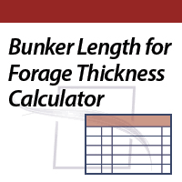 silage calculators