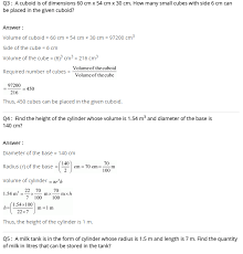 Ncert Solutions For Class 8 Maths Chapter 11 Mensuration Ex 11 4 Class 8 Math Solutions
