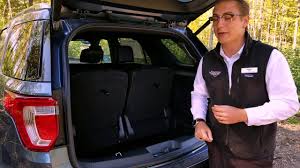 This model has a great look, great towing capability, and great handling. 2018 Ford Explorer 3rd Row Stow Seating Youtube