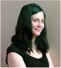 Manic Panic Enchanted Forest On Unbleached Hair Manic Panic Enchanted Forest Grey Hair Dye Green Hair