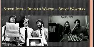 Дарья горянина, юлия полещук, анна цырульникова, а. Steve Jobs Steve Wozniak And Ronald Wayne Founded Apple