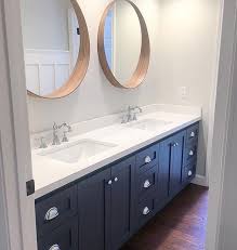 When i spray kitchen cabinets, i use an hvlp sprayer, which i just finished our bathroom vanity with bm advance using a roller and brushes. Interior Design Ideas Painting Bathroom Cabinets Bathroom Cabinet Colors Bathroom Cabinet Paint Colors