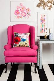 Decorating With Black And White Accents In 2020 Wingback Chair Ikea Living Room Interior