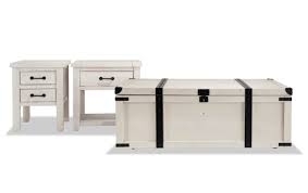 5 out of 5 stars. Montana White Trunk Coffee Table Set Bob S Discount Furniture
