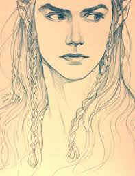 How I Lost My Wiginity Tolkien Art Art Elf Drawings