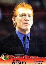 2003-04 Portland Winter Hawks #27 Blake Wesley