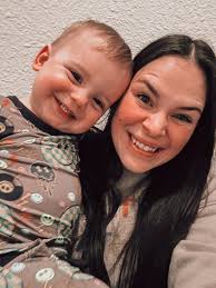 Baby photos and handmade clothing