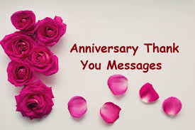 Thank You Messages For Anniversary Wishes Sample Thank You Messages For Anniversary Wishes Samplemessages Blog