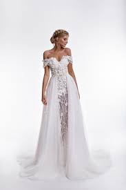 Gorgeous Detachable Skirt Romantic Lace Wedding Dress With Off Shoulder Straps Sweeth Romantic Wedding Dress Lace Classic Wedding Dress Bohemian Wedding Dress