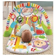 Fisher Price Deluxe Kick Play Piano Gym Multi Colored Baby Activity Play Mat Fisher Price Toddler Play