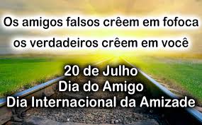 Resultado de imagem para 20 DE JULHO É DIA DE