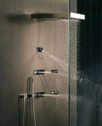 Experience the highest level of luxury with a state of the art shower system from dornbracht. Dornbracht Vertical Shower Hydrotherapy Shower System With Body Sprays