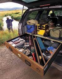 First Thing Im Going To Make For My Car Suv Storage Fishing Storage Fly Fishing Gear