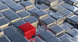 Want silvery walls that spark interest by adding a shimmer and shine to your home? Hd Wallpaper Silver Red Squares 3d 4k Geometric Cubes Wallpaper Flare