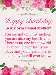Jul 24, 2021 · are you looking for 2022 mothers day wishes, quotes & sayings with images, that are nice, beautiful and funny? You Re Sensational Happy Birthday Card For Mother Birthday Greeting Cards By Davia Mom Birthday Quotes Happy Birthday Mom Quotes Happy Birthday Mom