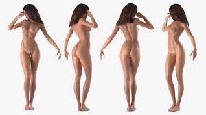 Nude woman standing pose 3D model - TurboSquid 1500048