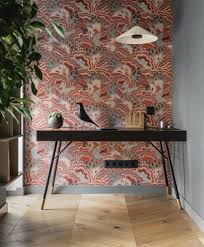 Tons of color & textures · large selection of styles 75 Beautiful Wallpaper Home Office Pictures Ideas July 2021 Houzz