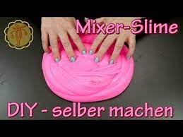 Dann das waschmittel und nicht vergessen: Slime Mixer Slime Mit Dem Handmixer Selber Machen Diy Fluffy Slime Ohne Rasierschaum Yo Schleim Selber Machen Rezept Selber Machen Slime Selber Machen
