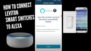 How To Connect Leviton Switch To Alexa Youtube