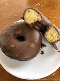 Copycat Baked Entenmann S Chocolate Dipped Cake Donuts Recipe Baked Donut Recipes Baking Cake Donuts Recipe