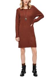 Es gibt ereignisse, an denen ihr euch wahrlich ein klein bisschen glamouröser kleiden könnt. S Oliver Minikleid Strickkleid Mit Rippstruktur Otto