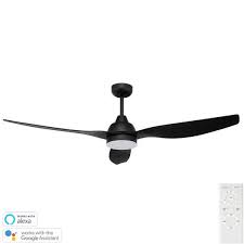 Shop ceiling fans with lights at lumens.com. Brilliant Bahama Smart Wifi Dc Ceiling Fan With Led Light Black 52