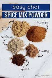 Easy Chai Spice Mix Powder Recipe Yummly Recipe Chai Spice Mix Chai Tea Recipe Spice Mixes