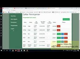 Kesempatan ini source code aplikasi akan membagikan source code aplikasi yang tentunya dapat didownload secara gratis. Source Code Aplikasi Perpustakaan Sederhana Berbasis Php Youtube