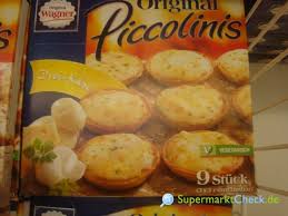 Wenn der kleine hunger ruft, sind die original. Wagner Original Piccolinis Drei Kase 9 Stuck Nutri Score Kalorien Angebote Preise