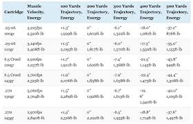 41 Credible Remington Ballistic Coefficient Chart