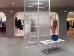La Rinascente Womenswear Department By Nendo Glass Opaque And Only Visible When Looked At Straight On Retail Architecture Retail Interior Interior Concept