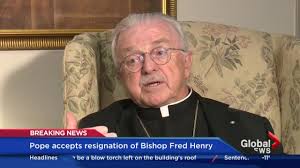 Pope accepts resignation of Alberta Bishop Frederick Henry
