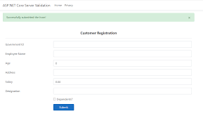 Their duties typically include maintaining strong communication with the. Asp Net Core Mvc Model Validation Using Data Annotation Attributes And Bootstrap 4