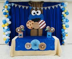 Cookie Monster Birthday Party Diy Cookie Monster Decour Diy Cookie M Cookie Monster Party Decorations Cookie Monster Birthday Party Monster Party Decorations