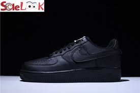 Nike Air Force 1 Low Velcro Swoosh Pack Black Ah8462 002 Nike Air Nike Air Force Nike