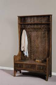 Shopstyle.com has been visited by 100k+ users in the past month Amish Bridget Hall Tree Bench Dutchcrafters